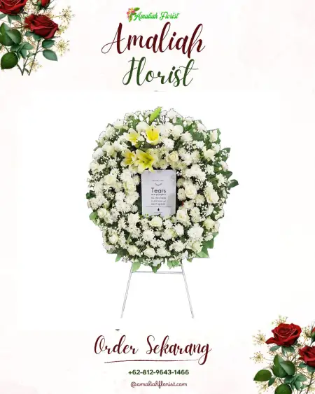 Krans Bunga Duka Sikadamai