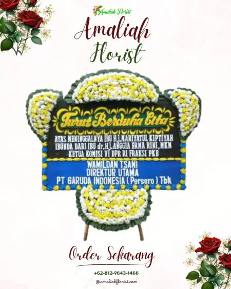 Papan Bunga Duka Sikadamai